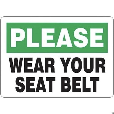 Accuform Safety Sign SLOW  HIGH TRAFFIC AREA MVHR912VS MVHR912VS